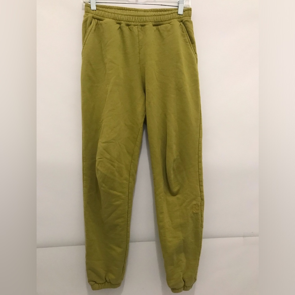 Monrow Green Jogger Sweatpants Size XS